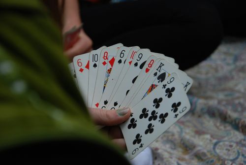 Kartenspiel für Senioren