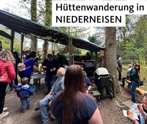 Hüttenwanderung Niderneisen am 1. Mai