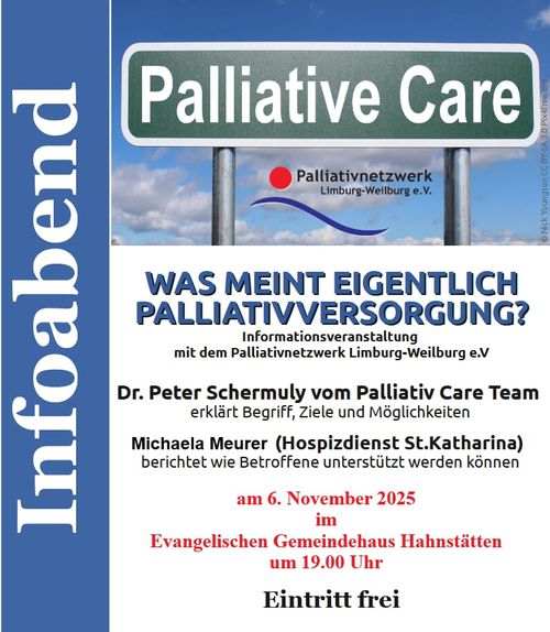 Infoabend: Was meint eigentlich Palliativversorgung?