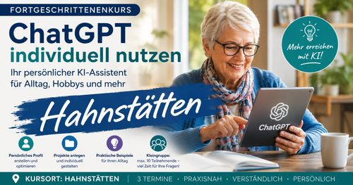 Fortgeschrittenenkurs ChatGPT – KI individuell nutzen - Teil 2/3